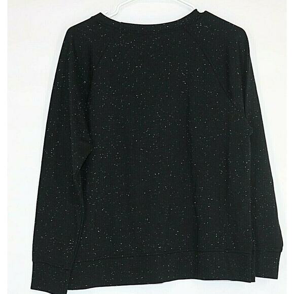 NWT Style & Co Black Crew Neck Pullover Sweater Women's Size Small - Picture 3 of 6